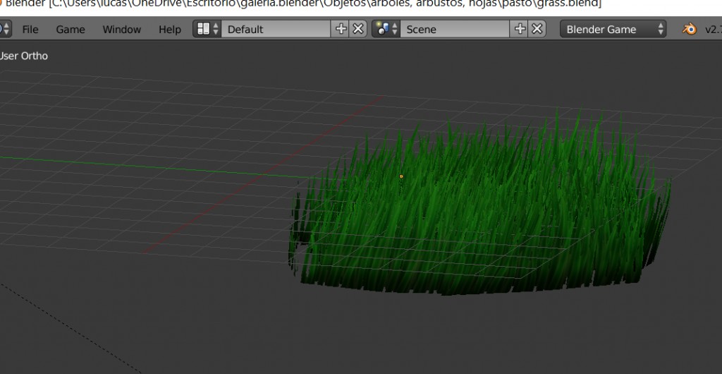 Simple grass textured and animated for games preview image 2
